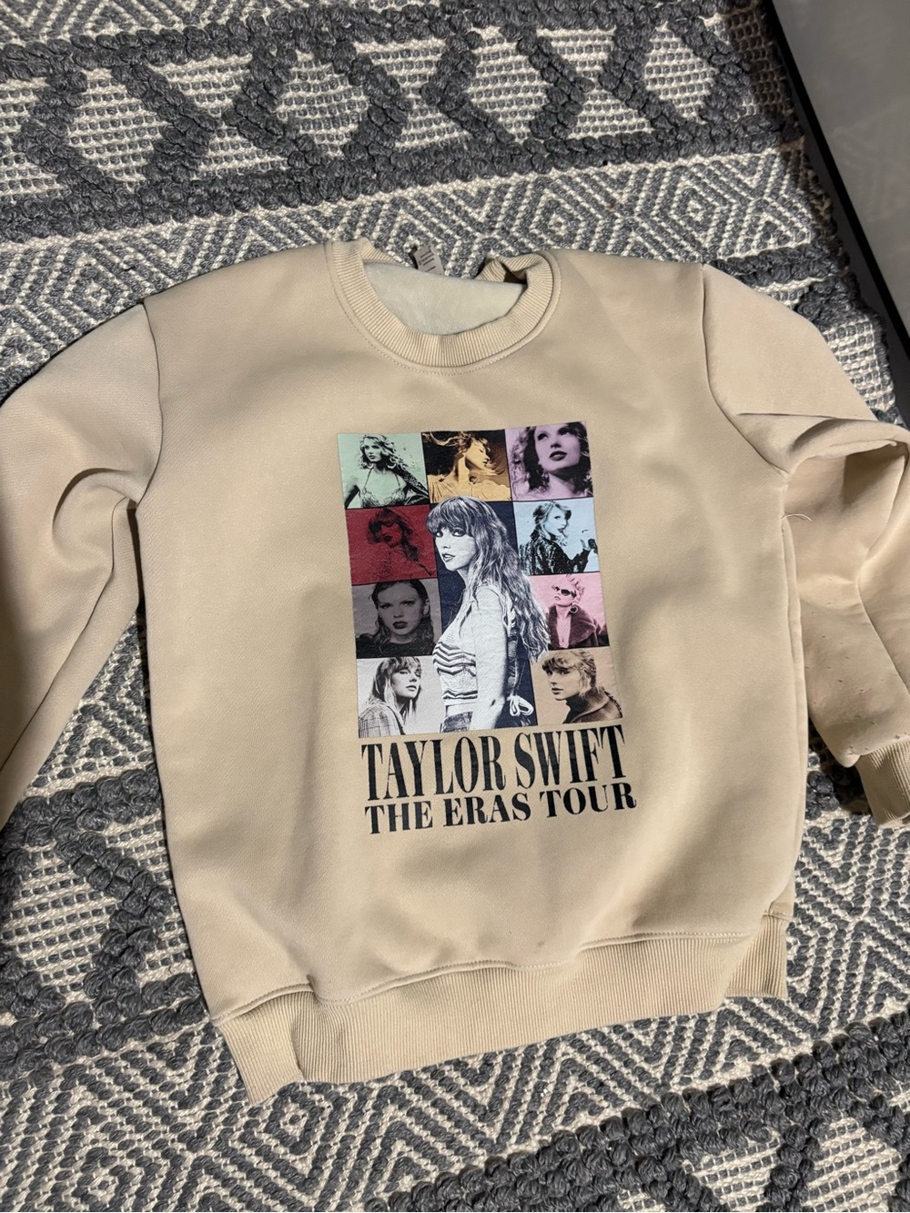 Taylor Swift Eras hoodless sweatshirt